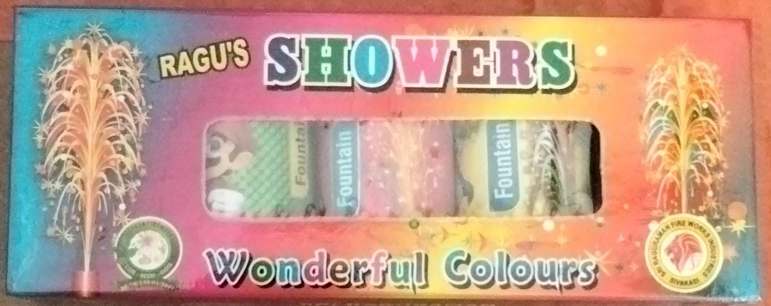 inba Crackers SHOWER Multi Color Fountain